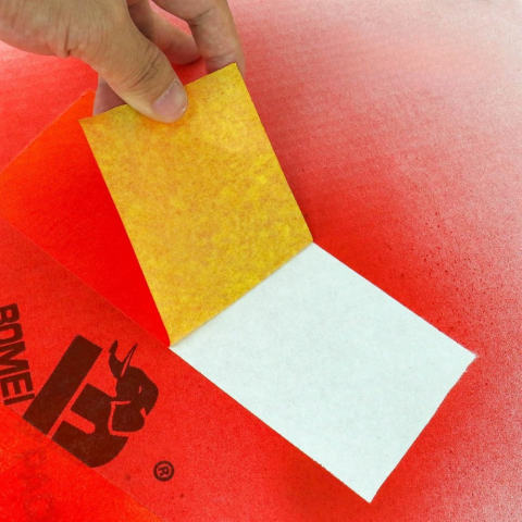 Set 24 Role Banda Adeziva de Mascare, Rezistenta UV, 48mmx50m, Rezistenta, Aderenta, Galbena [5]