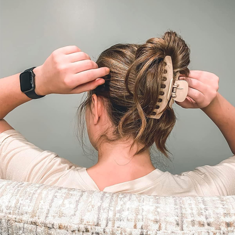 Set 6 Cleme de Par, Flippy, din Silicon Moale, Rezistent, 10.9 x 4.5 x 4.6 cm, Multicolor [3]