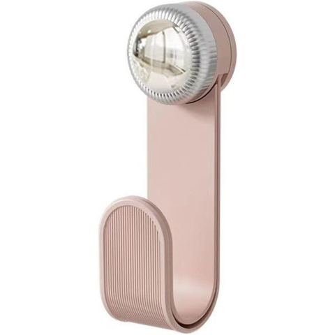 Organizatoare si Depozitare Bucatarie - Suport de Bucatarie, Rotativ, din Plastic, Aplicare prin Lipire, 5 x 5 x 18.5 cm, Roz