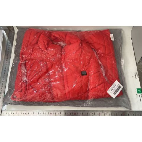 Vesta cu Incalzire, Unisex, 2 Zone de Incalzire, Umplutura Bumbac, 3 Trepte de Temperatura, Incarcare USB, Rosu, 45 - 50 kg, Marime M [6]