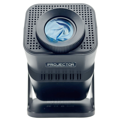 Video Proiector Portabil HY320 MINI, Inteligent pentru Jocuri, Ultra HD 1920 x 1080, Wireless, Compatibil cu Android/iOS, AC, 17 x 10 x 9 cm, Negru [3]