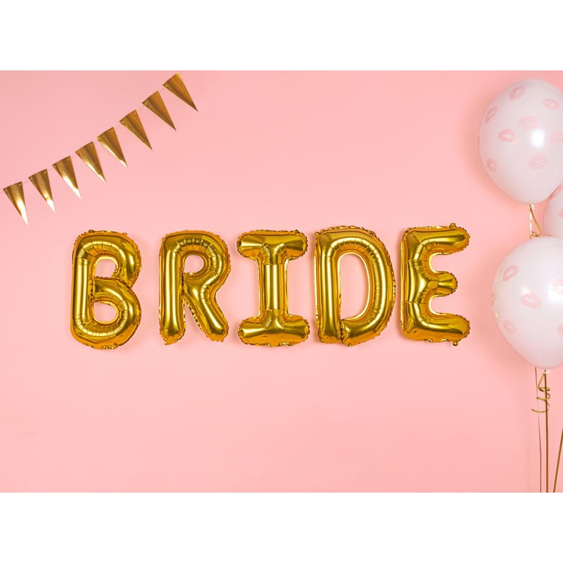 Balon Folie Metalizata Litera R, 80 cm, Umflati cu Heliu sau Aer, Ambalaj Individual, Pai inclus, Auriu [9]