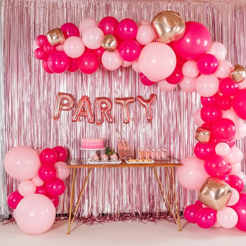 Balon Folie Metalizata Litera Y, 40 cm, Umflati cu Heliu sau Aer, Ambalaj Individual, Pai inclus, Rose Gold [2]