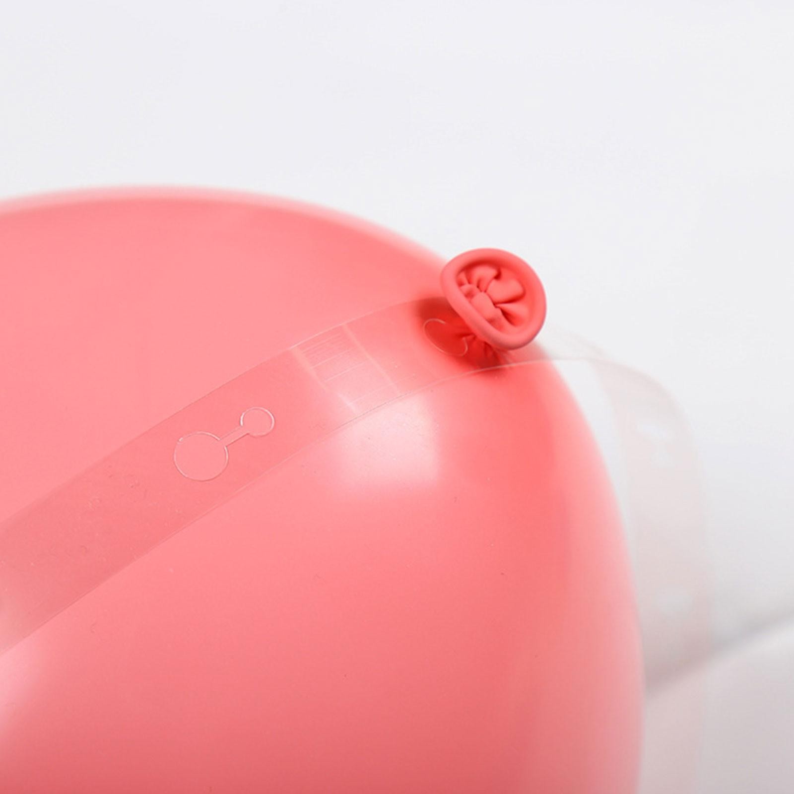 Banda Transparenta pentru Prinderea Baloanelor, din PVC, 5 m, Gauri Duble, Transparent [4]