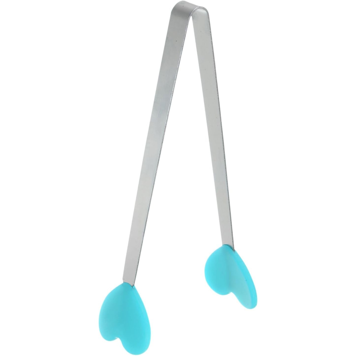 Cleste Creativ pentru Mancare, Model Inimioare din Silicon, 14.5x3 cm, Rezistent la Temperaturi Inalte si Coroziune, Albastru [6]