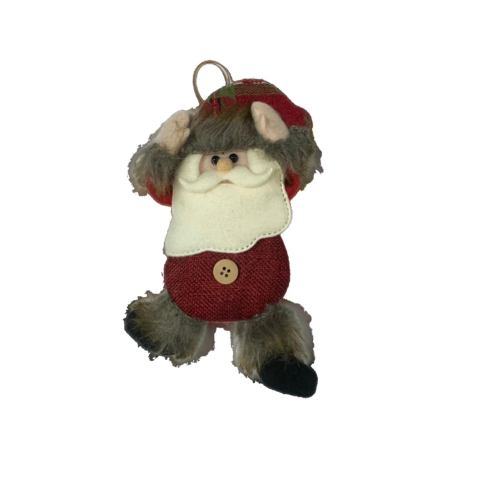 Figurina de Craciun, pentru Brad, Tip Mos Craciun, 5 x 7 cm, Multicolor [1]