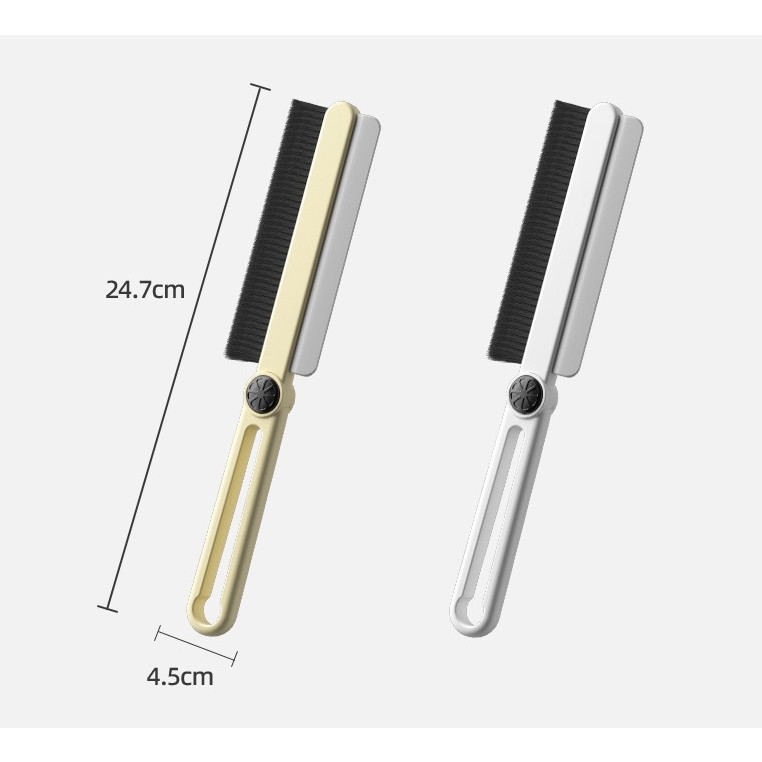 Perie Multifunctionala si Stergator, Pentru Spatii Greu Accesibile, 24.7 x 4.5 cm, Alb [8]