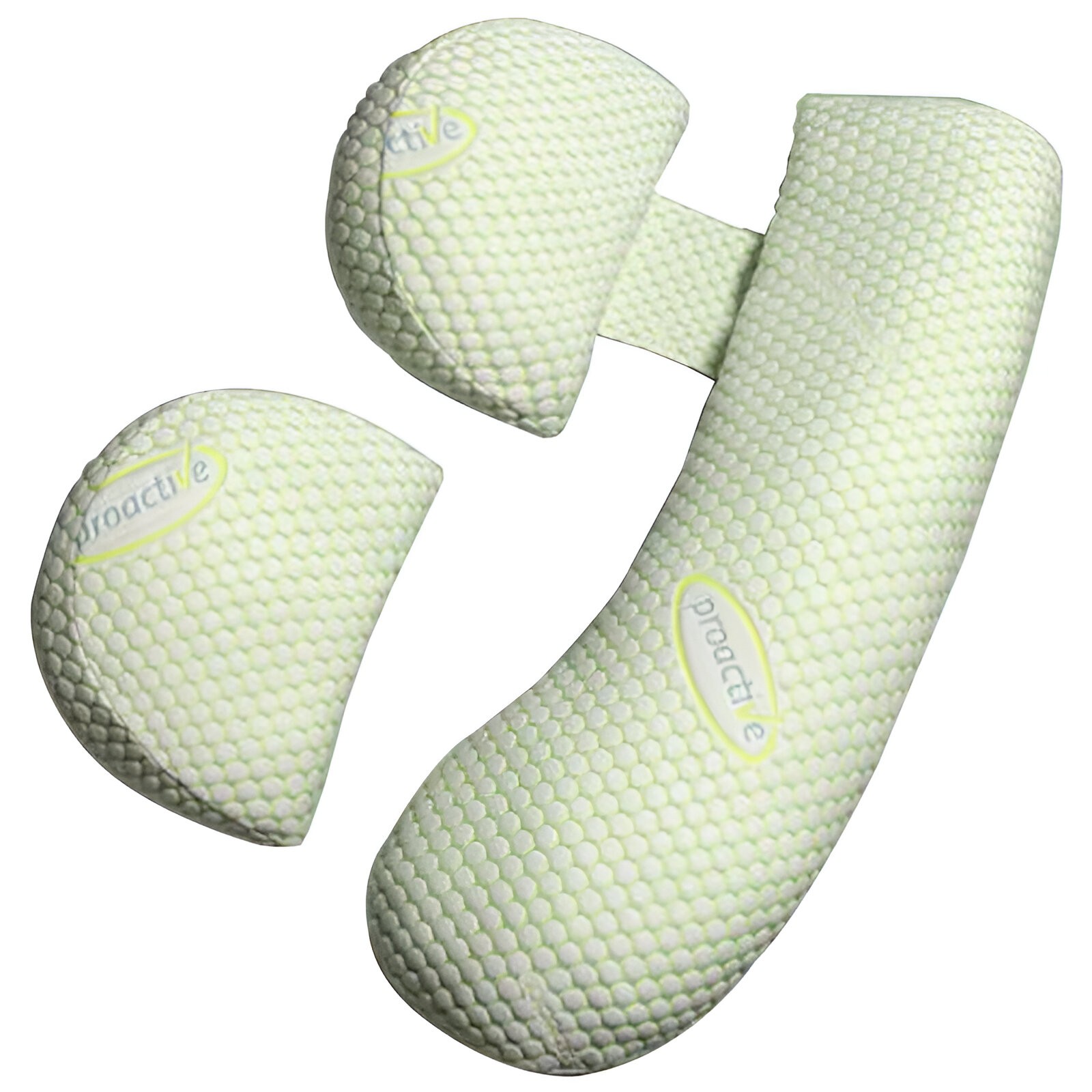Perne Voiaj, Paturi si Textile - Set Perna pentru Gravide, Husa Detasabila, Utilizare in Forma H si U, Reglabila, Latime Ajustabila, Proactive, Verde