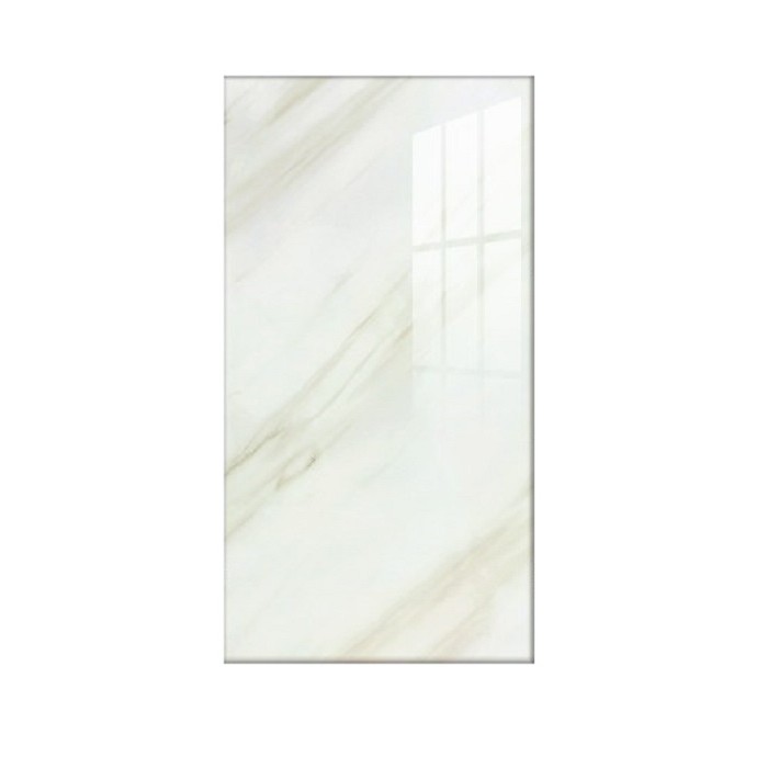 Articole pentru Casa si Curatenie - Set 10 Placi Tapet, 60 x 30 cm, Grosime 1.5 mm, din PVC, Model Imitatie de Marmura, Suprafata acoperita 1.8 mp, Galben