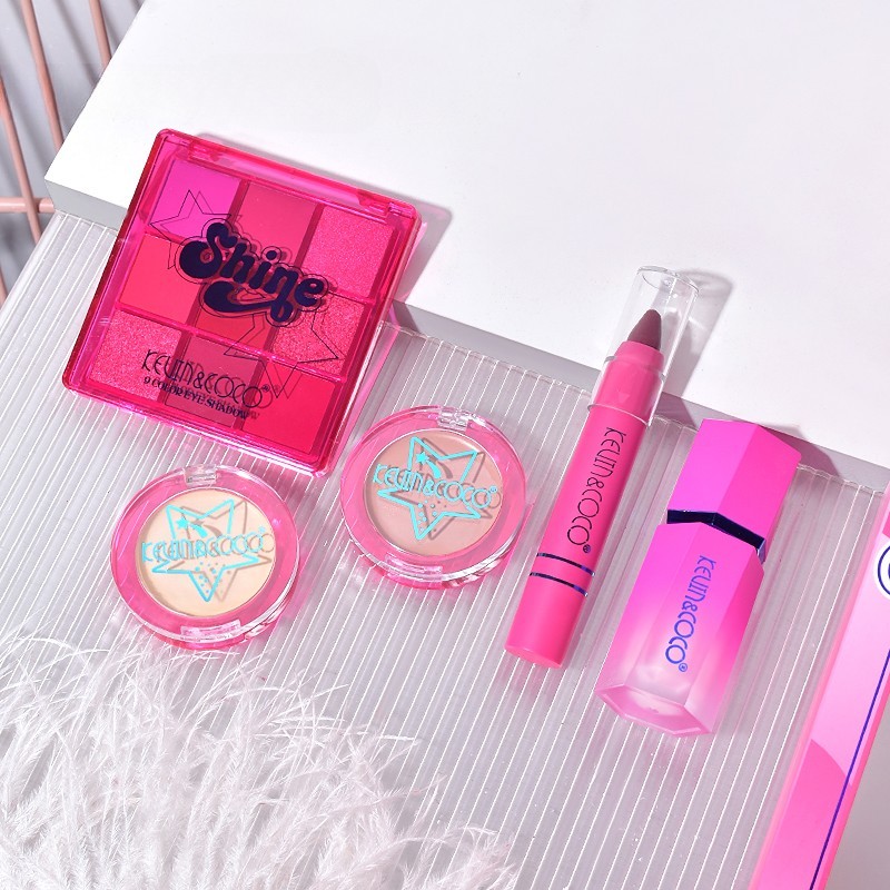 Set 5 Produse de Machiaj, KEVIN &amp; COCO, Shine Girl, 18 x 15.8 x 3.5 cm [7]