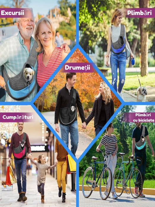 Geantă de transport pentru câini de talie mică și pisici [8]