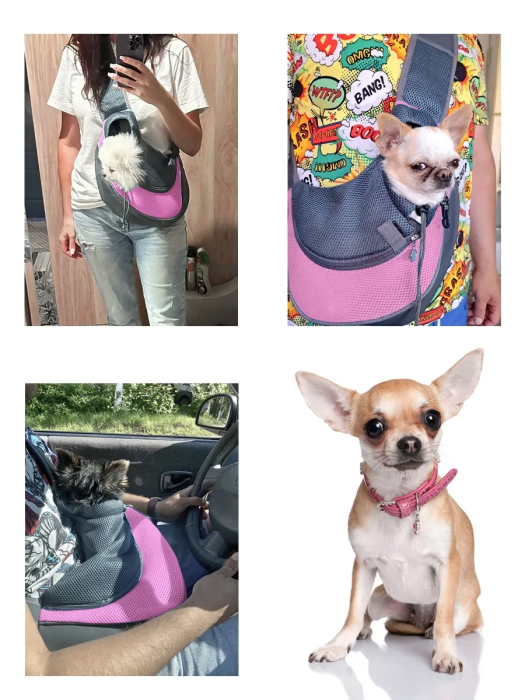 Geantă de transport pentru câini de talie mică și pisici [7]