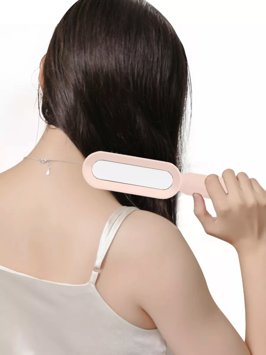 Pieptene auto-curăţare cu masaj pentru scalp şi efect antistatic [8]