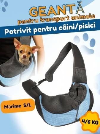 Animale de companie - Geantă de transport pentru câini de talie mică și pisici