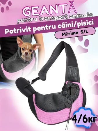 Animale de companie - Geantă de transport pentru câini de talie mică și pisici