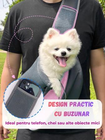 Geantă de transport pentru câini de talie mică și pisici [4]