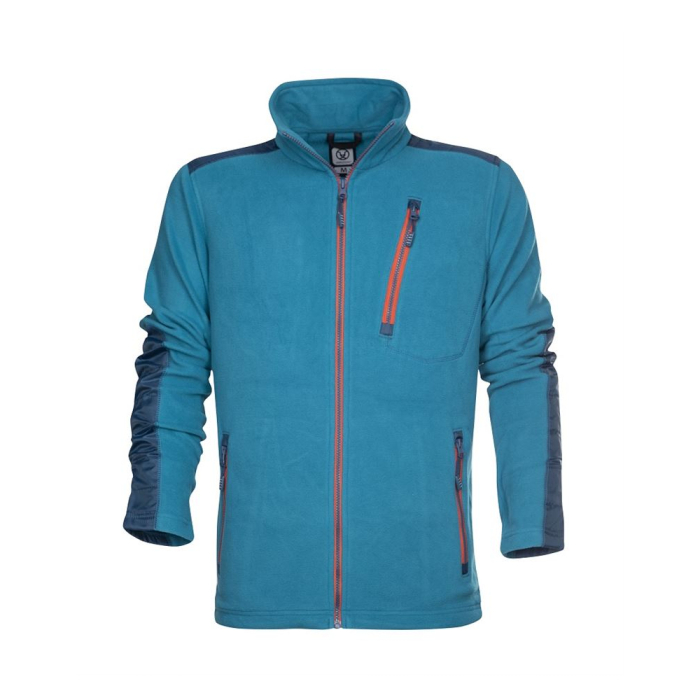 Jacheta fleece 4Tech albastru petrol [1]