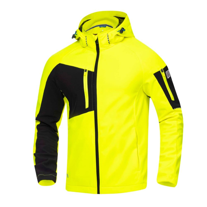 Jacheta softshell cu gluga Ardon Cityconic galben Hi Vis [1]