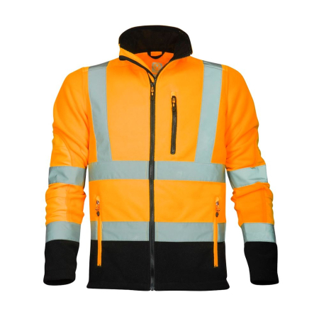 Îmbrăcăminte reflectorizantă - Bluza fleece reflectorizanta Signal portocaliu