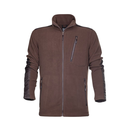 Bluze fleece - Jacheta fleece 4Tech maro