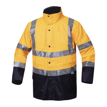 Îmbrăcăminte reflectorizantă - Jacheta reflectorizanta 4 in 1 Hi Way portocaliu