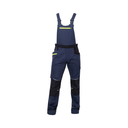 Îmbrăcăminte de lucru - Pantaloni salopeta cu pieptar Ardon 4xStretch bleumarin