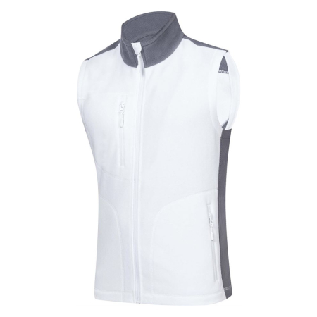 Bluze fleece - Vesta fleece Martin alb