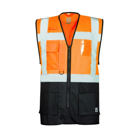 Îmbrăcăminte reflectorizantă - Vesta reflectorizanta din plasa Signal portocaliu