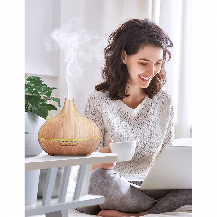 Difuzor de uleiuri esentiale- Lemn Deschis [4]