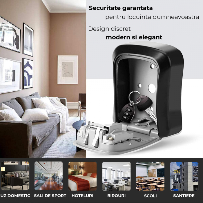 Cutii cu cifru -  set 3 buc [8]
