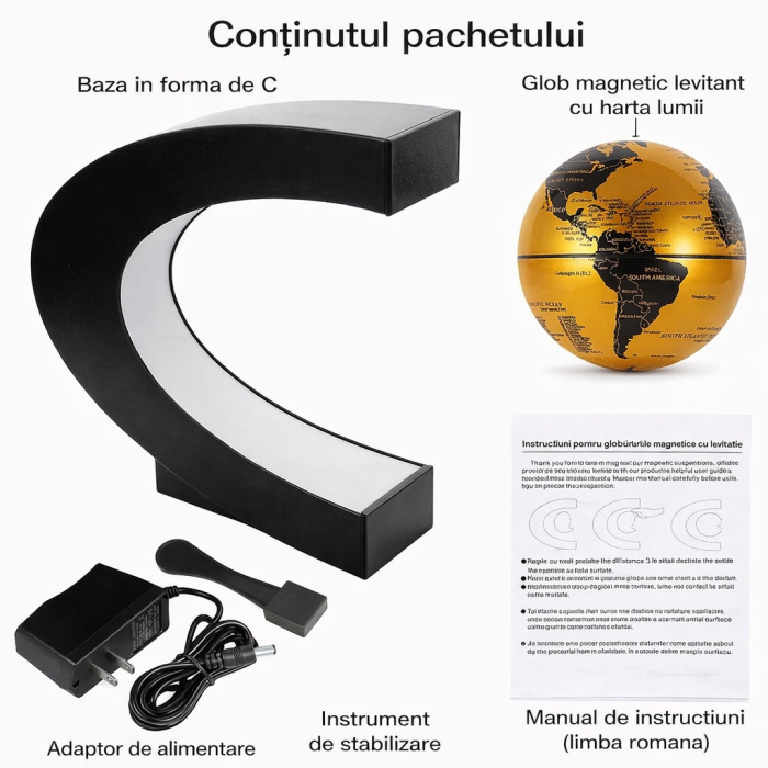 Glob Pamantesc Magnetic Plutitor [3]