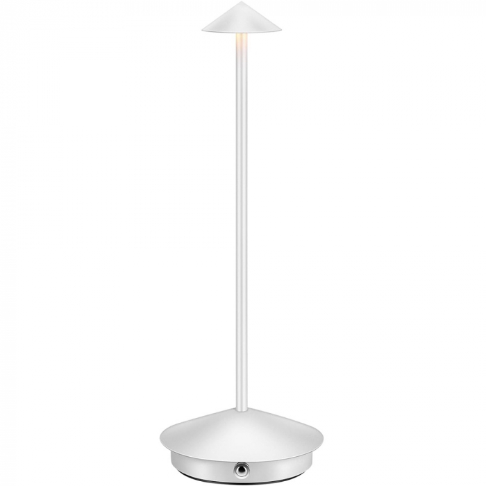 Lampa de masa touch led - 1  Buc Alba [1]
