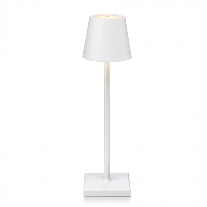 Lampa de masa touch led - 1 Buc. Alba [1]
