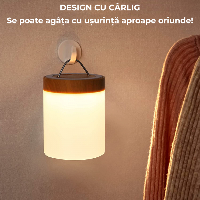 Lampa de veghe cu control tactil - 1 Buc. [4]