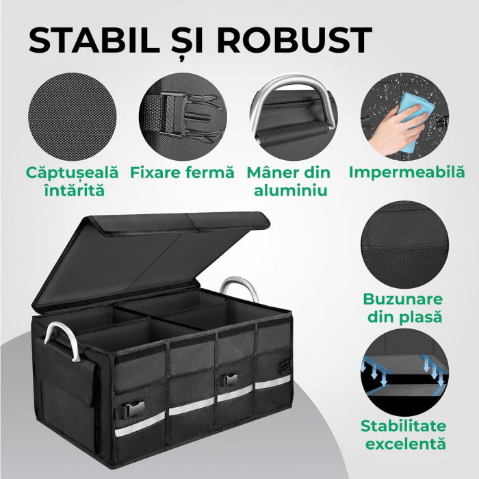 Organizator portbagaj 3 compartimente- 1 Buc. [7]