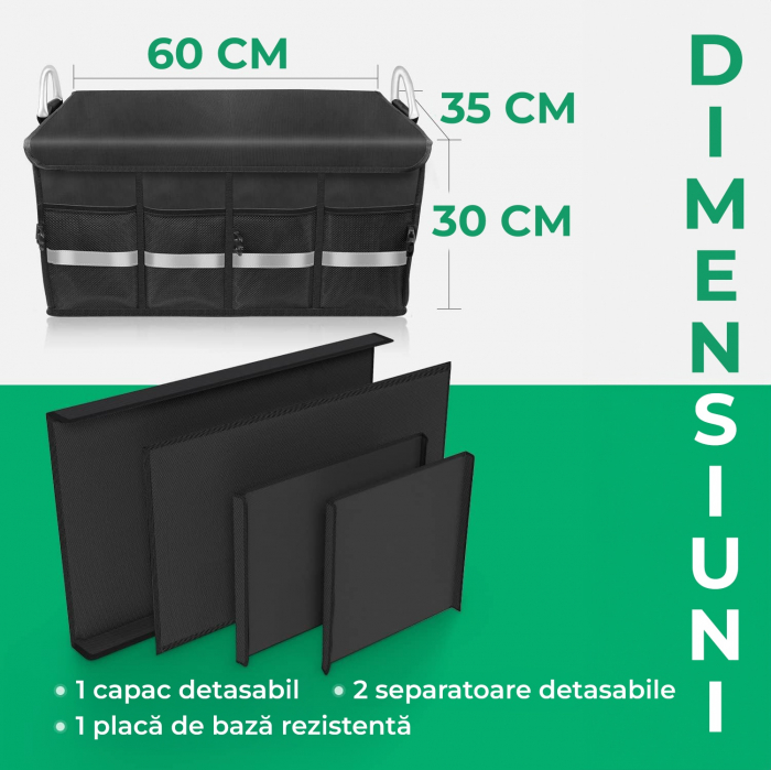 Organizator portbagaj 3 compartimente- 1 Buc. [6]