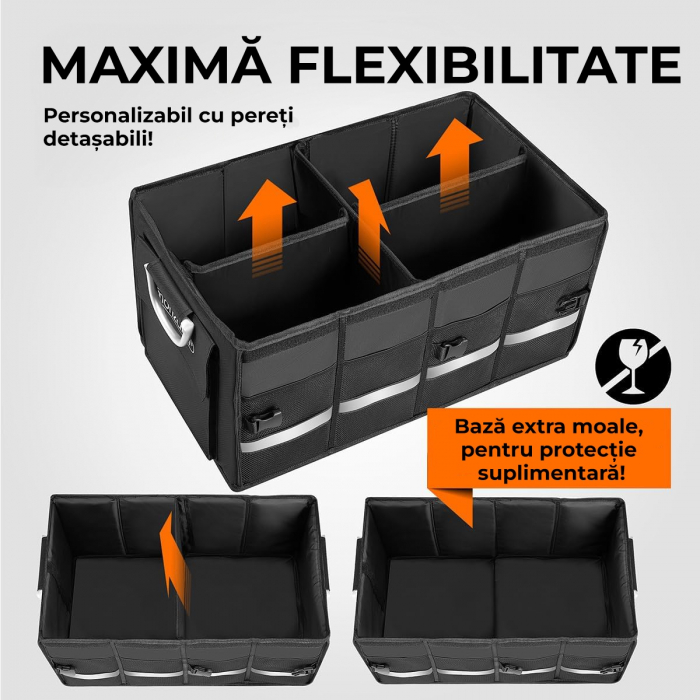 Organizator portbagaj 3 compartimente- 1 Buc. [10]