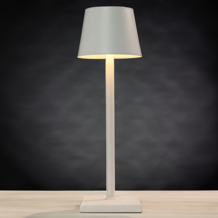 Lampa de masa touch led - Set 2 Buc. Alba [2]