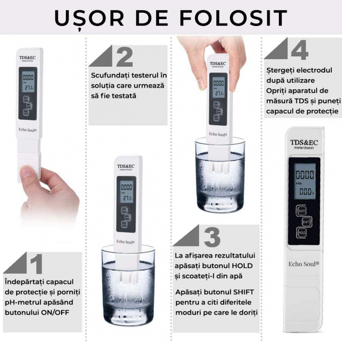 Testere de calitate a apei-  Set 2 Buc. [2]