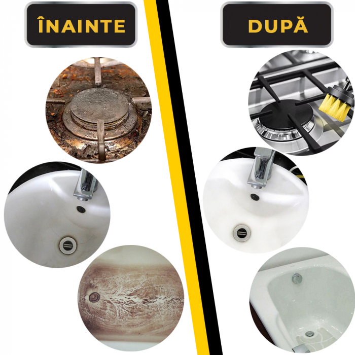 Set 4 perii rotative din plastic [6]