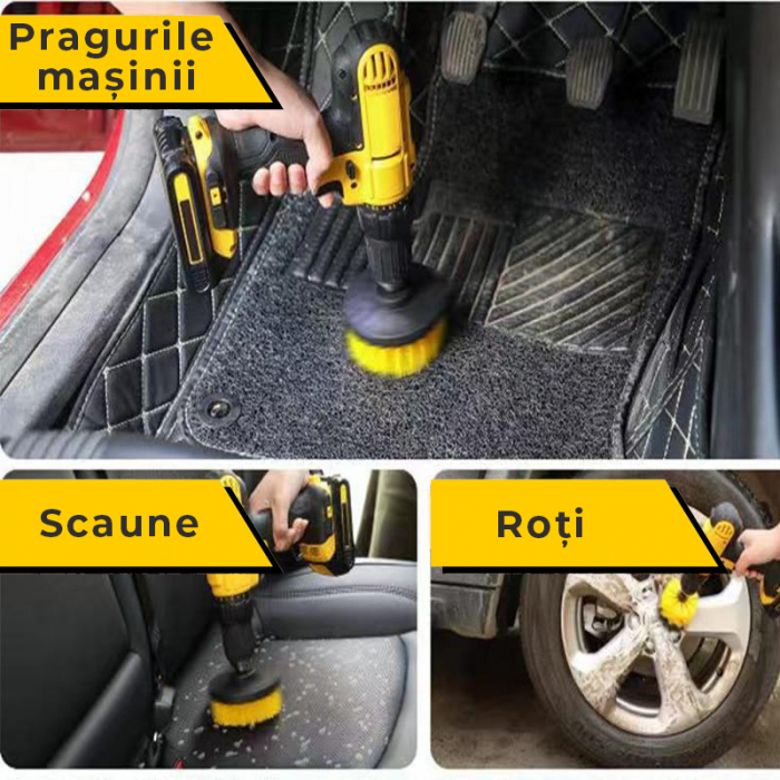Set 5 perii rotative din plastic [2]