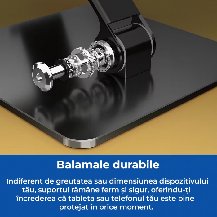 Suport pentru Tableta si Telefon - 1 Buc. Argintiu Inchis [6]