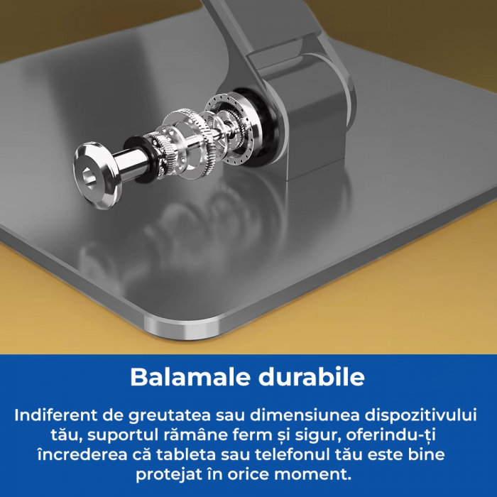 Suport pentru Tableta si Telefon - 1  Buc. Argintiu Deschis [5]