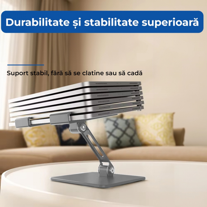 Suport pentru Tableta si Telefon - 1  Buc. Argintiu Deschis [6]