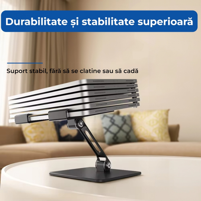 Suport pentru Tableta si Telefon - 1 Buc. Argintiu Inchis [5]