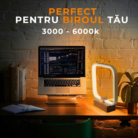 Lampa led ambientala - Forma Patrat - 1 Buc. [1]