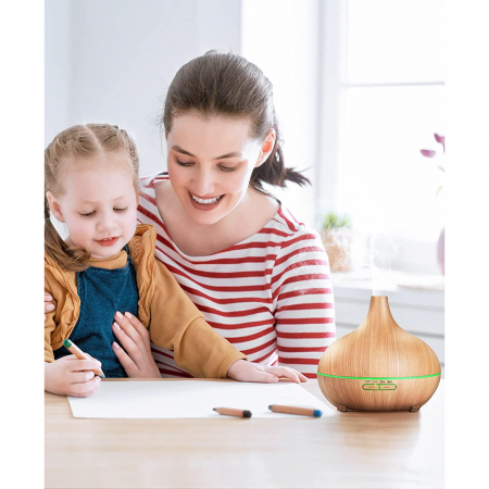 Difuzor de uleiuri esentiale- Lemn Deschis [2]