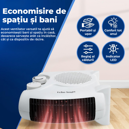 Aeroterma electrica- verticala sau orizontala [5]