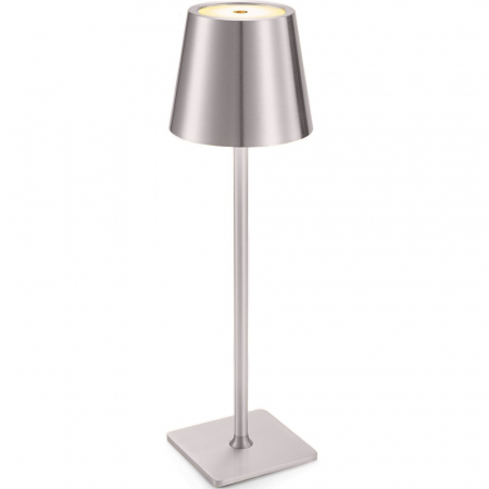 Lampi - Lampa de masa touch led - 1 Buc. Argintiu