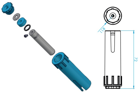 Electrod de nivel din inox [1]